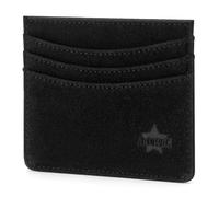 ARCWOR Slim Wallet Minimalist Front Pocket RFID Blocking Men and Women Leather Wallets, Black-Suede, Horizontal