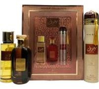Ard Al Zaafaran Mousuf Gift Set 100ml EDP + 250ml Body Mist + 300ml Air Freshener