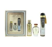 Ard Al Zaafaran Turab Al Dhahab Gift Set 100ml EDP + 250ml Body Mist + 300ml Air Freshener