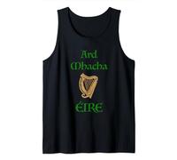 Ard Mhacha Co. Armagh as Gaeilge Gaelic Irish Celtic Harp Tank Top