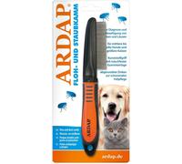 ARDAP flea comb and dust comb for dogs and cats - Effective against fleas and l
