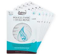 Ardaraz Moisturizing Sheet Mask with Hyaluronic Acid and Polyglutamic Acid. Face Masks Beauty for Deep hydration with instant effect. Vegan Face Mask Set 5 pcs