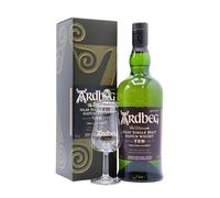 Ardbeg - Islay Single Malt Scotch - 10 year old Whisky 70cl 46% ABV (Includes Tasting Glass)