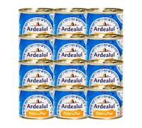 Ardealul Chicken Pate Made with Healthy Ingredients Useful for Everyday Meals Delicious Smooth Creamy Texture Romanian Origin 200g Pack of 12