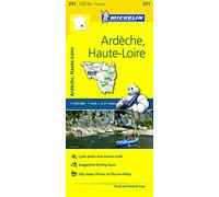 Ardeche, Haute-Loire - Michelin Local Map 331: Map (Michelin Local Maps)