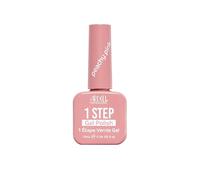 Ardell 1 Step Gel Polish - Peachy Pink, Long-Lasting Gel Nail Polish, Easy At-Home DIY Manicure, Salon-Quality Shine