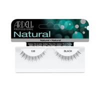 Ardell 100% Human Hair False Fashion/Natural Eyelashes 108 Black