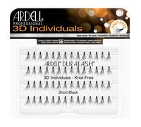 Ardell 3D Individuals Knot-Free Short Black 56 pcs
