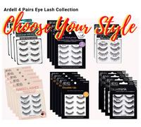 Ardell - 4 Pair False Eye Lashes Collection - Choose Yours Style or Quantity