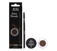 Ardell Brow Pomade Dark Brown SmudgeProof LongLasting Eyebrow Makeup with DualEnded Precision Brush and Spoolie for Defined and Natural Brows 1 Pack
