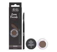 Ardell Brow Pomade - Medium Brown, Smudge-Proof Long-Lasting Eyebrow Makeup, with Dual-Ended Precision Brush and Spoolie for Defined and Natural Brows