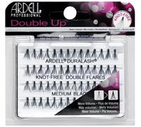 Ardell Double Up Knotless Individual Cluster Lashes Size Medium Black