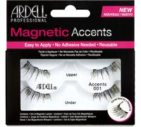 Ardell False Eyelashes Magnetic Accent 001 Black Lashes Light Volume Medium...