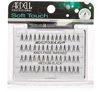 Ardell False Lashes Soft Touch Individuals Knot- Free, Medium Black