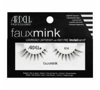 Ardell Faux Mink Lightweight Eyelashes - Black 814 with Knot Free Invisiband