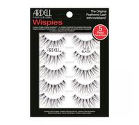 Ardell Multipack Wispies 113 False Eyelashes, Medium Volume, Long Length, Vegan Friendly, 5 Pairs (Pack of 1)