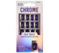 Ardell Nail Addict Chrome Press on Nails Mystic Short Square Shape Nail Kit 1-Pack