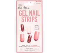 Ardell Nail Addict Gel Nail Strips, Cupids Bow, 16 Strips, Semi-Cured, Nail File Included (Pack of 1)