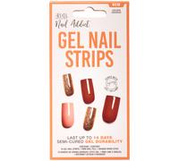 Ardell Nail Addict Gel Nail Strips - Golden Goddess Lasts Up To 14 Days 1-pack