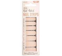 Ardell Nail Addict Nail Strips - Caf? Latte No UV lamp Needed Gel Nail Stickers Easy Application Long-Lasting Nail Wraps 1-Pack