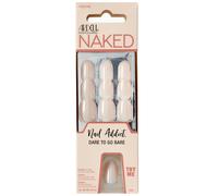 Ardell Nail Addict Naked Pristine Press On Nails Short Round Shape Nail Kit 1-Pack