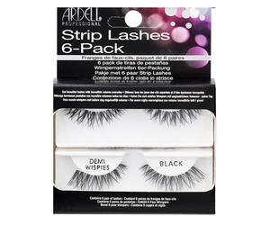 Ardell Professional Eye Lashes - 6 Pairs - (Individual pack) - Demi Wispies