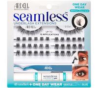 Ardell Seamless Underlash Extensions Kit, Faux Mink D Curl Cluster Lashes, DIY Lash Extensions Kit with Duo Adhesive & Applicator, Up to 10 Applications, Assorted Eyelash Lengths, 48 Lash Clusters