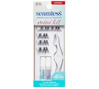 Ardell Seamless Underlash Extensions Mini Eyelash Kit, Wispies Lash Extension Kit, includes Duo Glue & Seal & Applicator Tool, Customisable Eyelashes, 10 Cluster Lashes