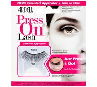 Ardell Self-Adhesive Eyelashes Press On Lashes 105 with Soft-Flex Applicator - No Lash Glue Needed for Easy Application Natural Look Lashes Ju