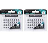 ARDELL Soft Touch Trios Individuals Eye Lashes, Short, Black (Pack of 2)