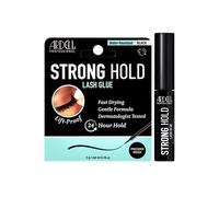 Ardell Strong Hold Lash Glue Black - Professional Waterproof Lash Adhesive for Strip Lashes with Precision Brush Fast-Drying 24-Hour Lift-Proof
