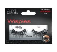 Ardell Wispies False Lashes 705 - Full Volume False Eyelashes Long & Fluffy Lashes for Natural Look 1 Pair