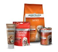 Arden Grange | Chicken Starter Bundle | Senior | 1 Paket | Nassfutter,Snack,Trockenfutter