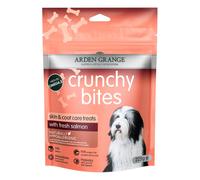 Arden Grange Crunchy Bites Dry Dog Treats Salmon, 225 g | High Quality