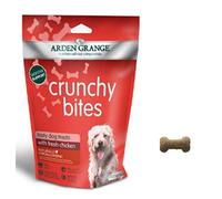 Arden Grange Dog Crunchy Bites 8 X 225g Chicken Crispy, Delicious, Hypoallergenic Formula Treat,