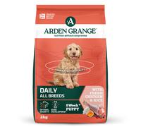 Arden Grange Fresh Chicken and Rice Puppy/Junior Dry Dog Food - 2kg