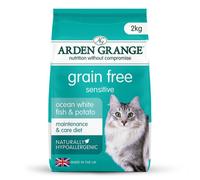 Arden Grange Grain Free Sensitive Adult Dry Cat Food - Ocean Fish - 2k