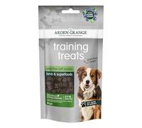 Arden Grange Grain Free Training Treats Lamb & Superfoods 10 x 80 g - Soft Natural Rewards with 30% Fresh Lamb, Antioxidants and Prebiotics - Low Fat, Hypoallergenic, Made in England