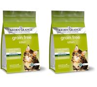 Arden Grange Kitten Food, Chicken, 2 Kg (Pack of 2)