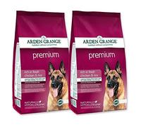 Arden Grange Premium Chicken & Rice Adult Dog Food - 2 x 12kg