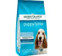 ARDEN GRANGE PUPPY / JUNIOR : 2kg 6kg 12kg Chicken Dry Dog Food bp Biscuit Feed
