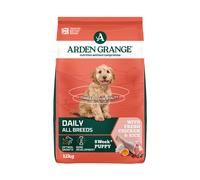 Arden Grange Puppy/Junior Dry Food (Rich in Chicken) - Bag Size : 12Kg