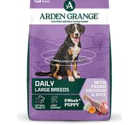 Arden Grange Large Breed with Fresh Chicken and Rice Puppy Food - 12kg