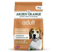 Arden Grange Adult Dry Dog Food Rich in Pork and Rice, 12 kg
