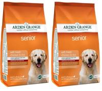 Arden Grange Senior with fresh chicken & rice 2kg (Pack of 2)