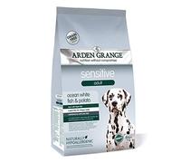 Arden Grange Sensitive Adult Dry Dog Food Grain Free with Fresh Ocean White Fish and Potato, 6 kg