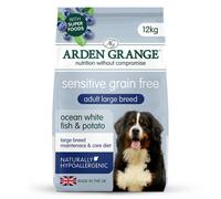 Arden Grange Sensitive Large Breed Ocean White Fish and Potato Adult Dry Dog Food - 12kg