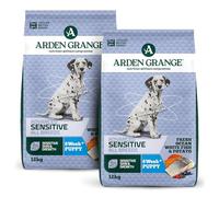 Arden Grange Sensitive grain free puppy/junior ocean white fish & potato 2 x 12kg