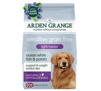 Arden Grange Sensitive Light/Senior Dog Dry Food (Ocean White Fish & Potato) ...