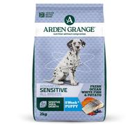 Arden Grange Sensitive Puppy/Junior Dry Dog Food, Fish, 2 Kg